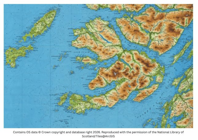 historic image of the inner hebrides