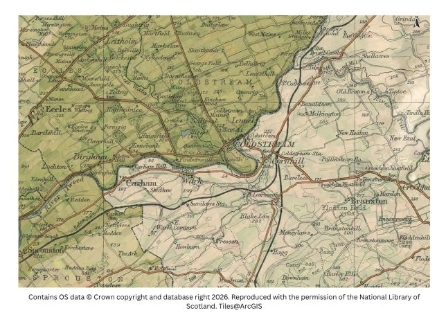 Cornhill (Coldstream) A3 The North Eastern Railway