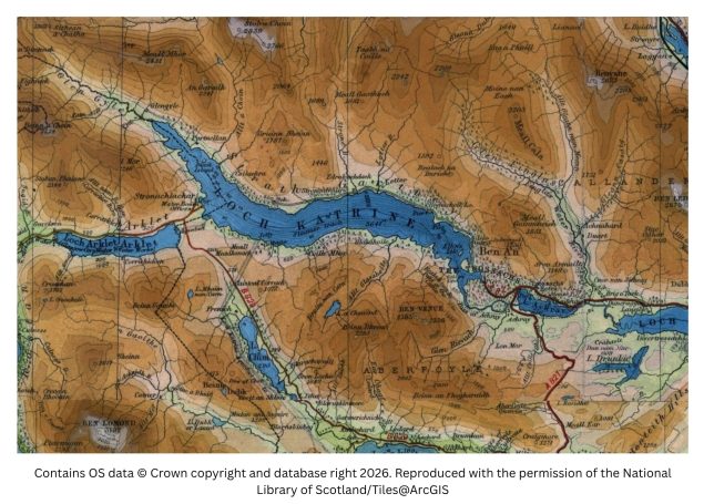 historic image of the trossachs