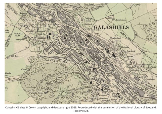 historic image image of galashiels