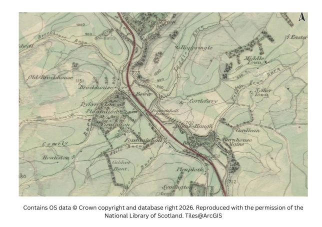 Waverley Route- Fountainhall A4