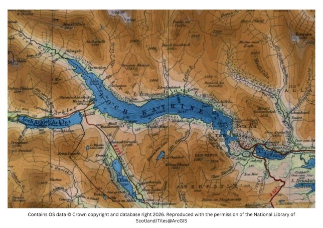 historic image of the trossachs