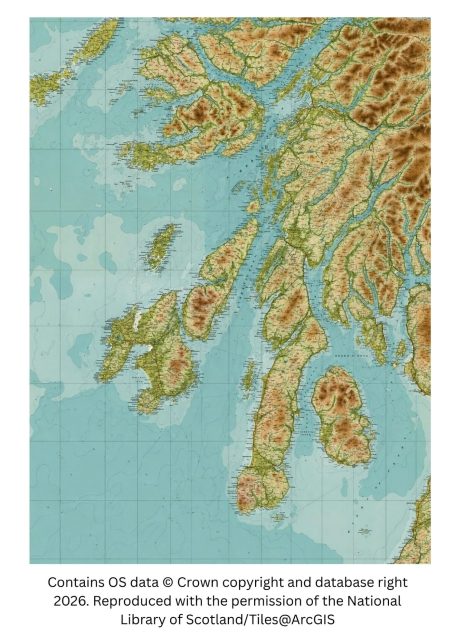 historic image of the firth of clyde